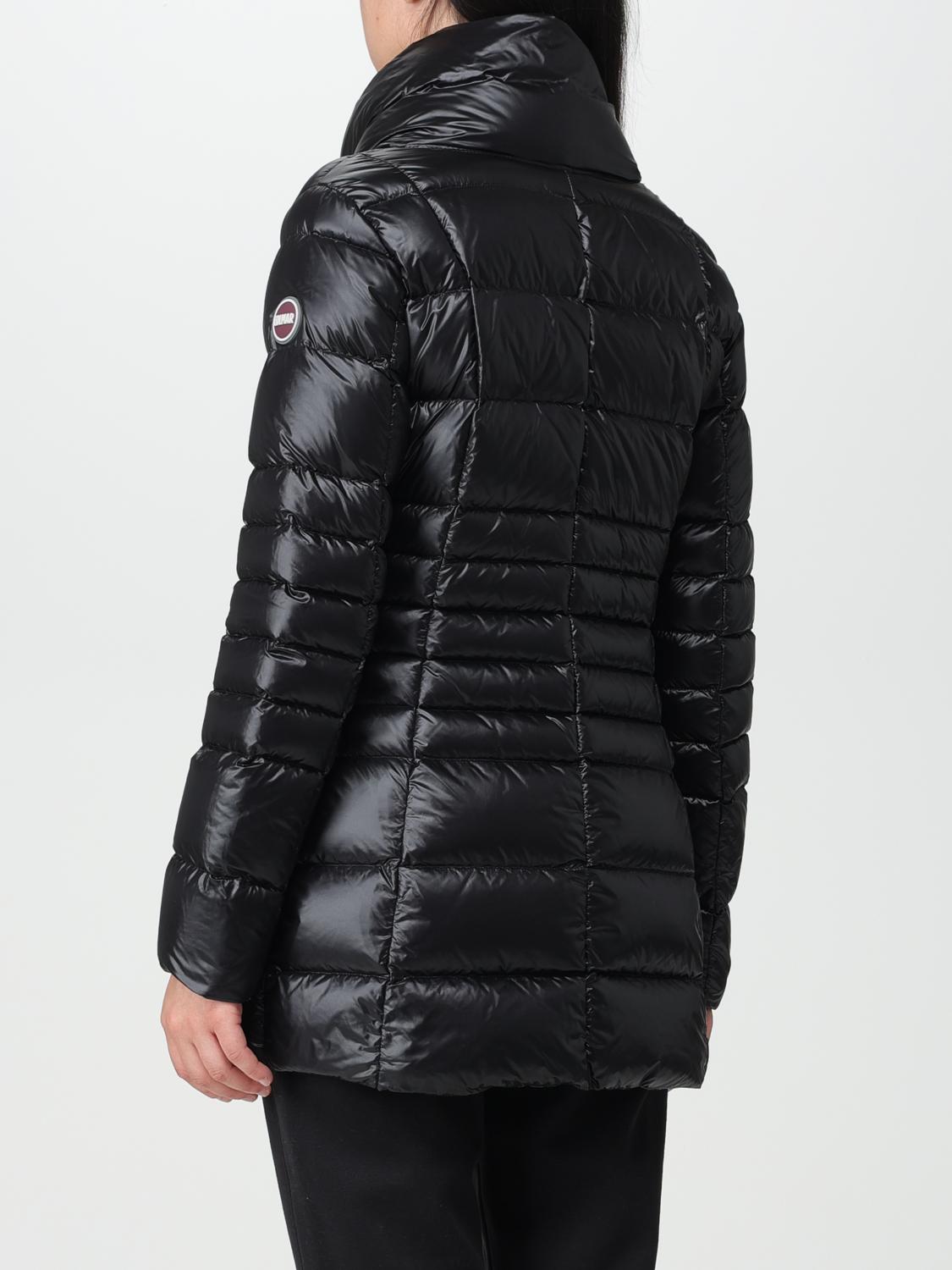 COLMAR DONNA GIUBBOTTO FASCIATO LUNGO NERO SENZA CAPPUCCIO