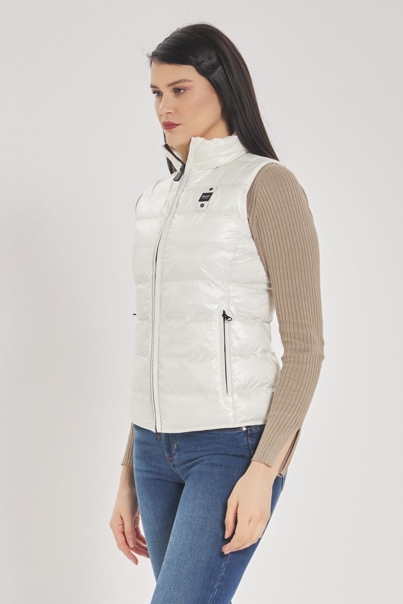 BLAUER DONNA Smanicato Bianco