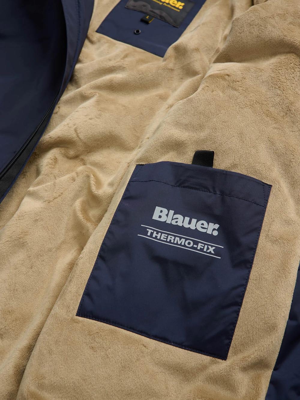 BLAUER Giubbotto Devon Con Cappuccio Blu