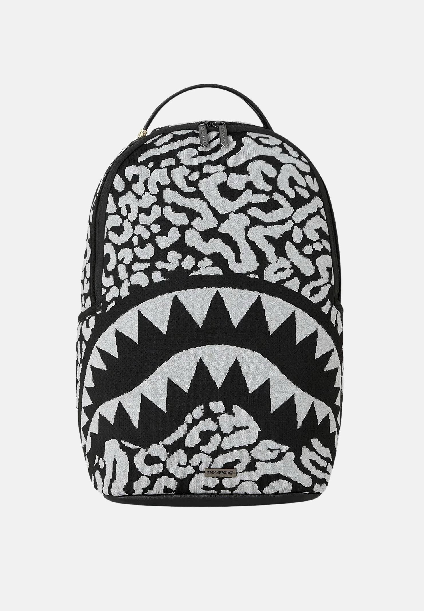 SPRAYGROUND Zaino NOCTURNAL PREDATOR unisex Nero/Bianco