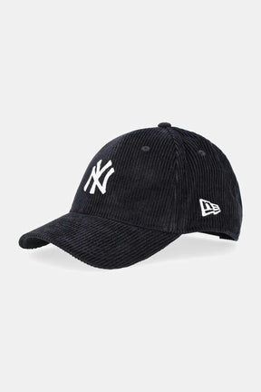 NEW ERA Cap Nero/Bianco a Costine 9Forty NY Yankees