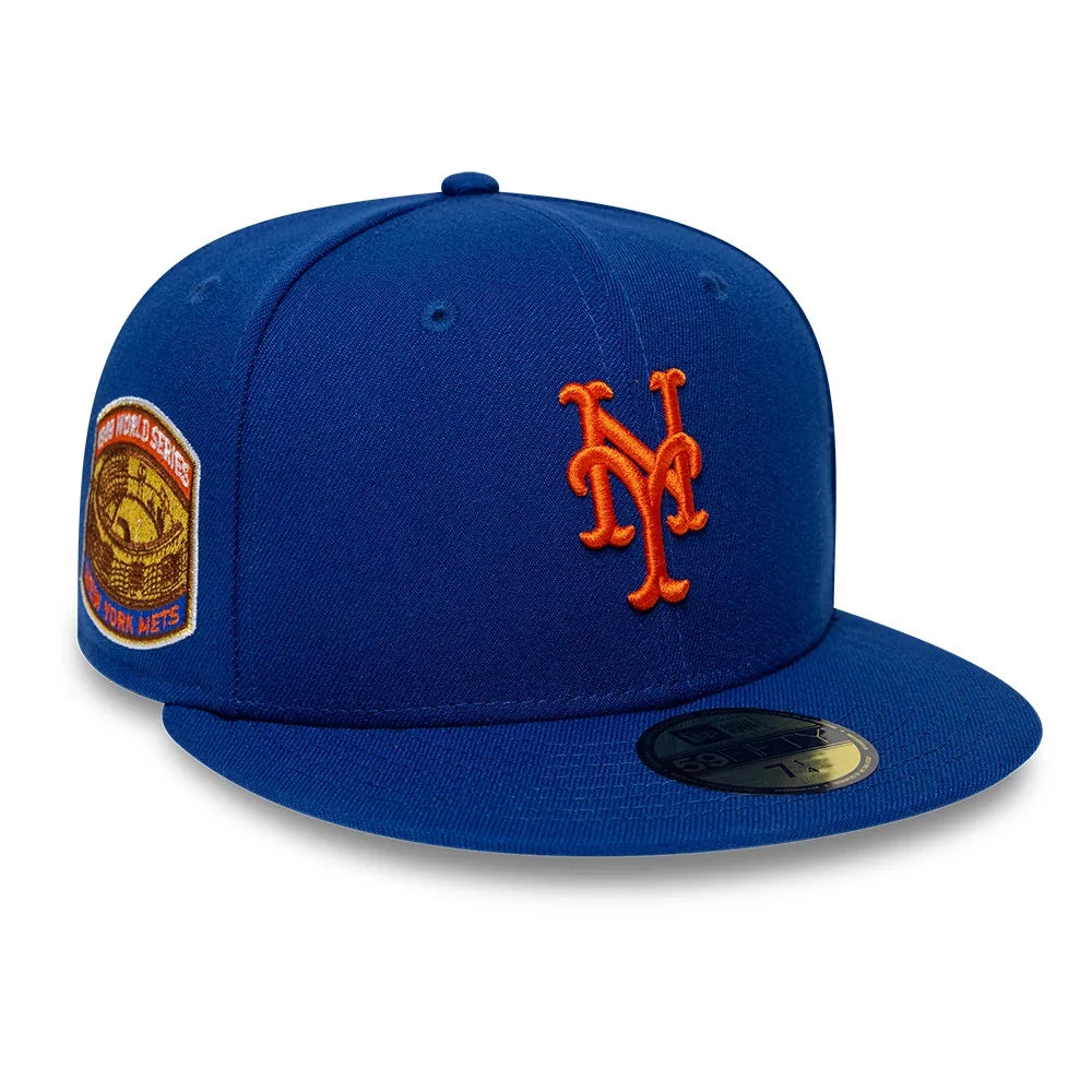 NEW ERA 59FIFTY Cappello Visiera Dritta New York Mets Blu