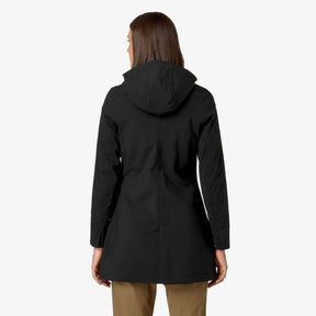 K-WAY Giubbotto Mathy Bonded Donna Nero