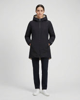 MORE Giubbotto Lungo Venus Reversibile Donna Nero
