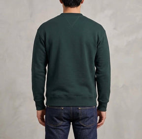 SOLDIER Felpa Girocollo Con Logo Sul Petto Verde