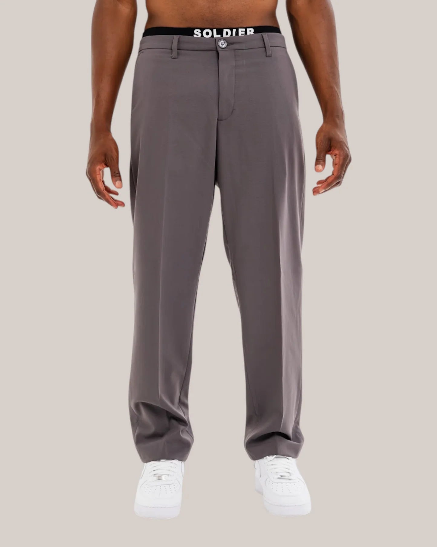 SOLDIER Pantalone Sart Grigio