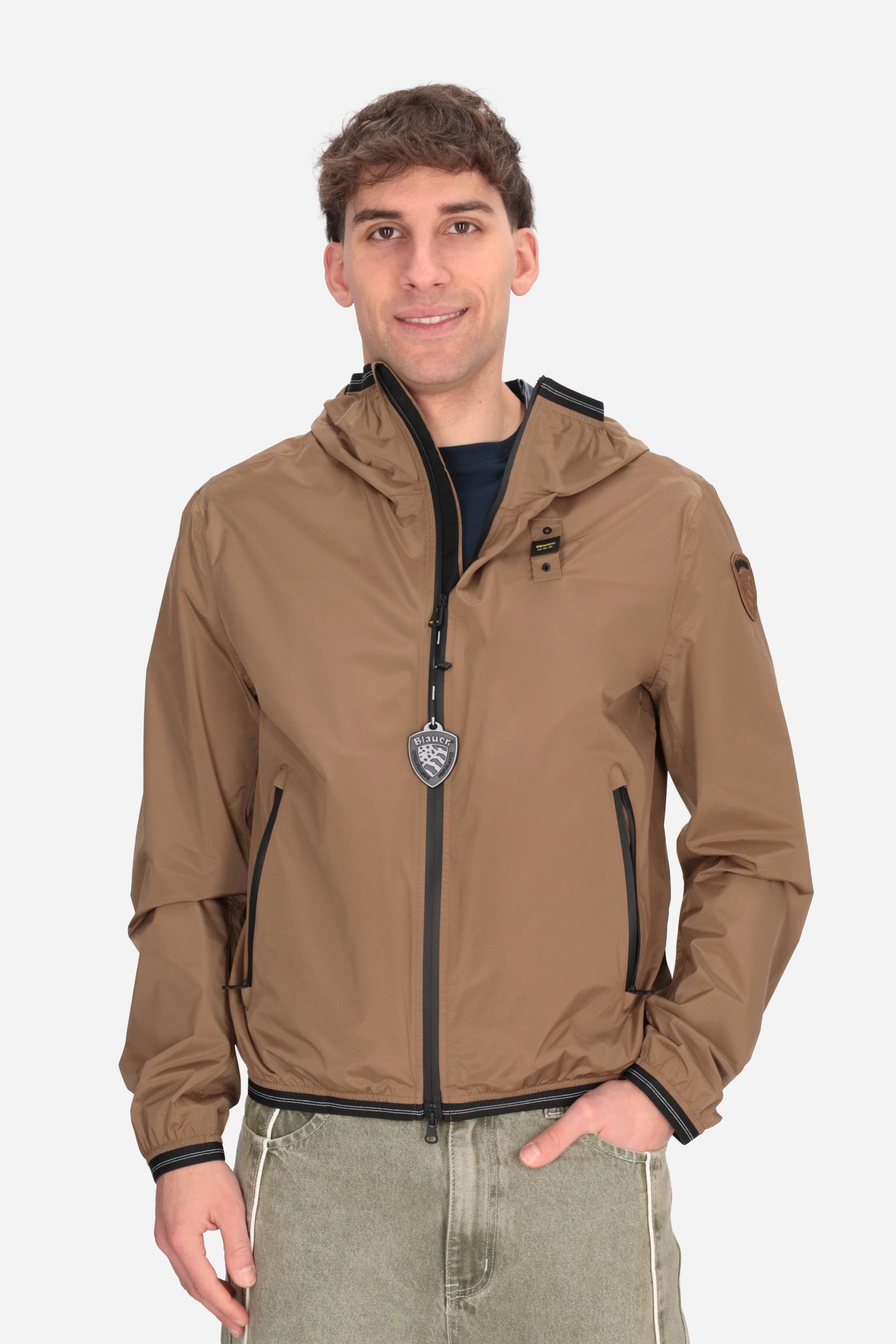 BLAUER Farrin Antivento Uomo Con Cappuccio