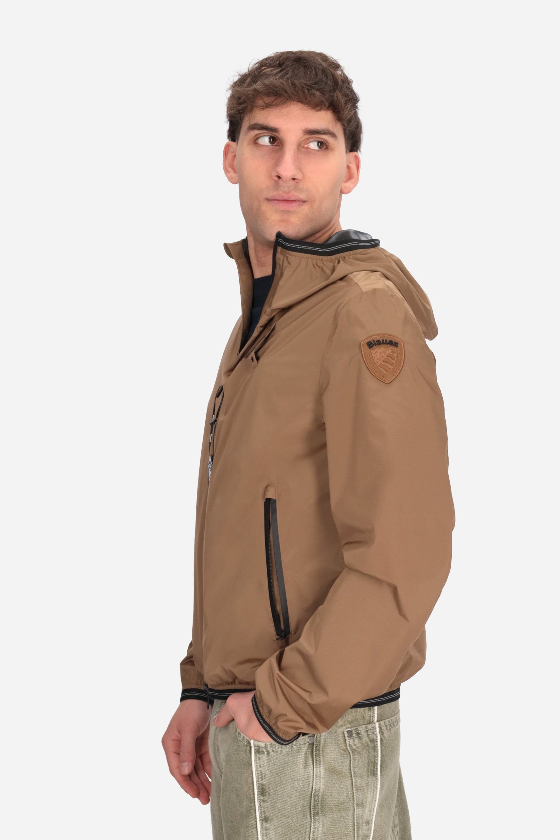 BLAUER Farrin Antivento Uomo Con Cappuccio