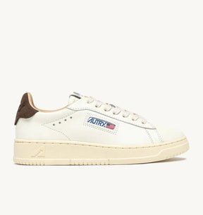 AUTRY DALLAS LOW IN PELLE TEAK E MARSHMALLOW