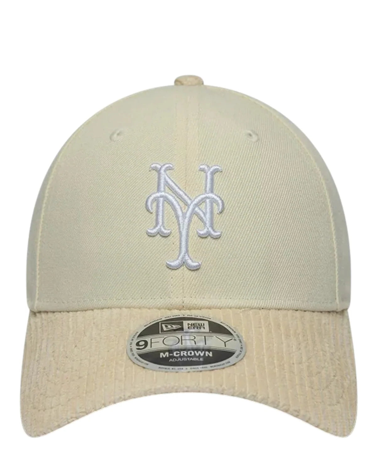 NEW ERA Cappello 9Fifty Visiera Curva NY Panna