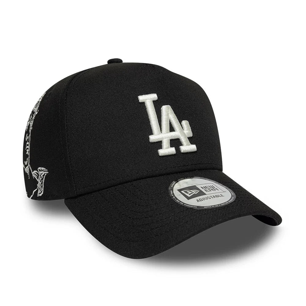 NEW ERA Cappello 9Fifty Visiera Curva LA Nero