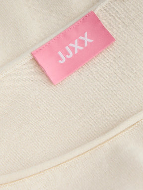 JJXX JXJENNA MAGLIETTA IN COTONE A MANICHE LUNGHE PANNA DONNA