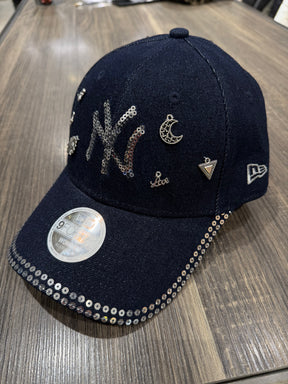 NEW ERA NY CUSTOM IN DENIM BLU DONNA