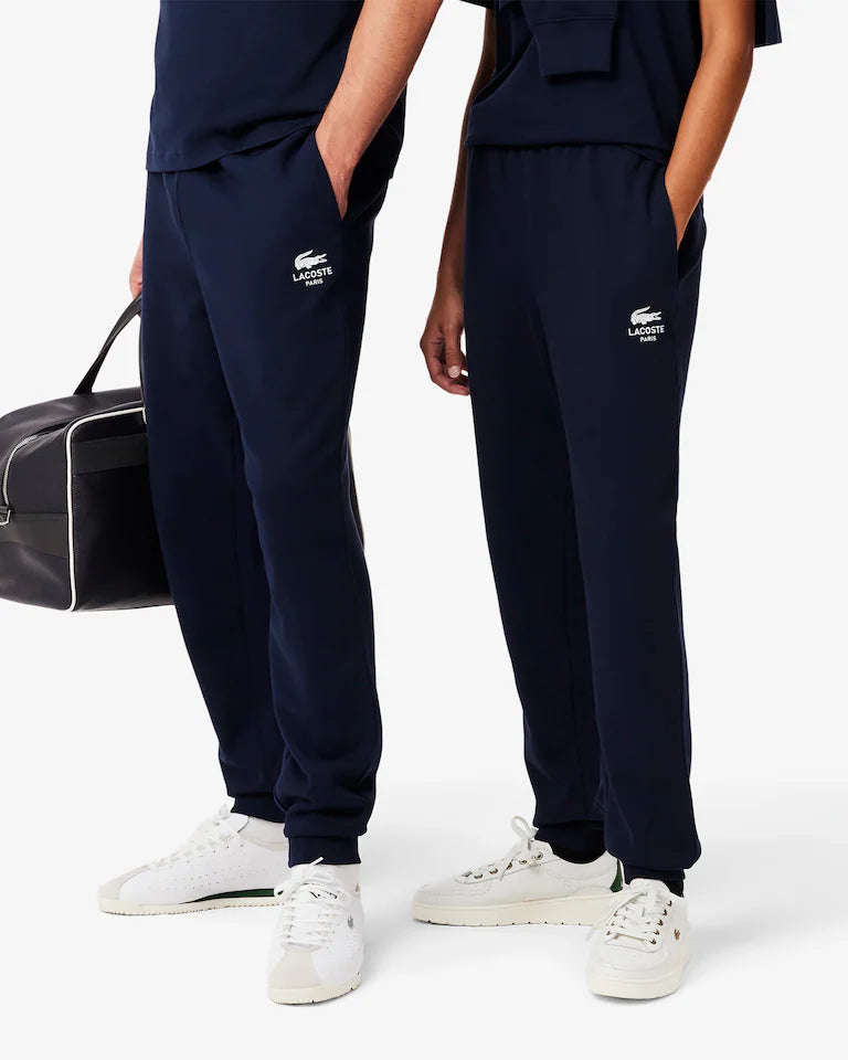 LACOSTE Tuta In Cotone Paris Logo Dietro Con Cappuccio Blu