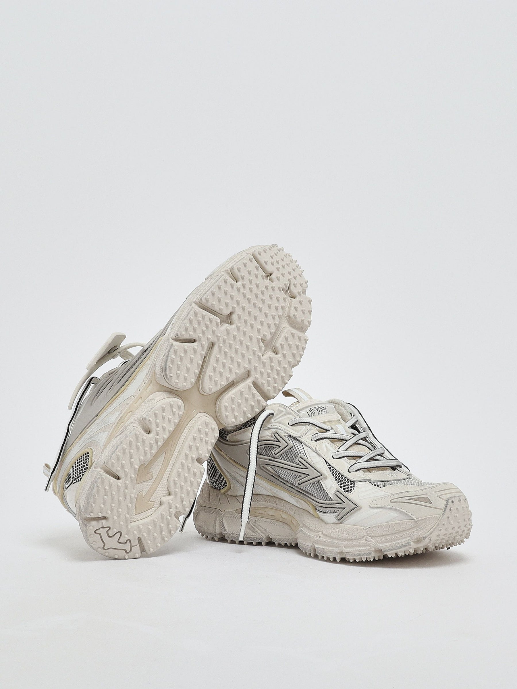 OFF-WHITE Be Right Back Mesh Beige/Grigio