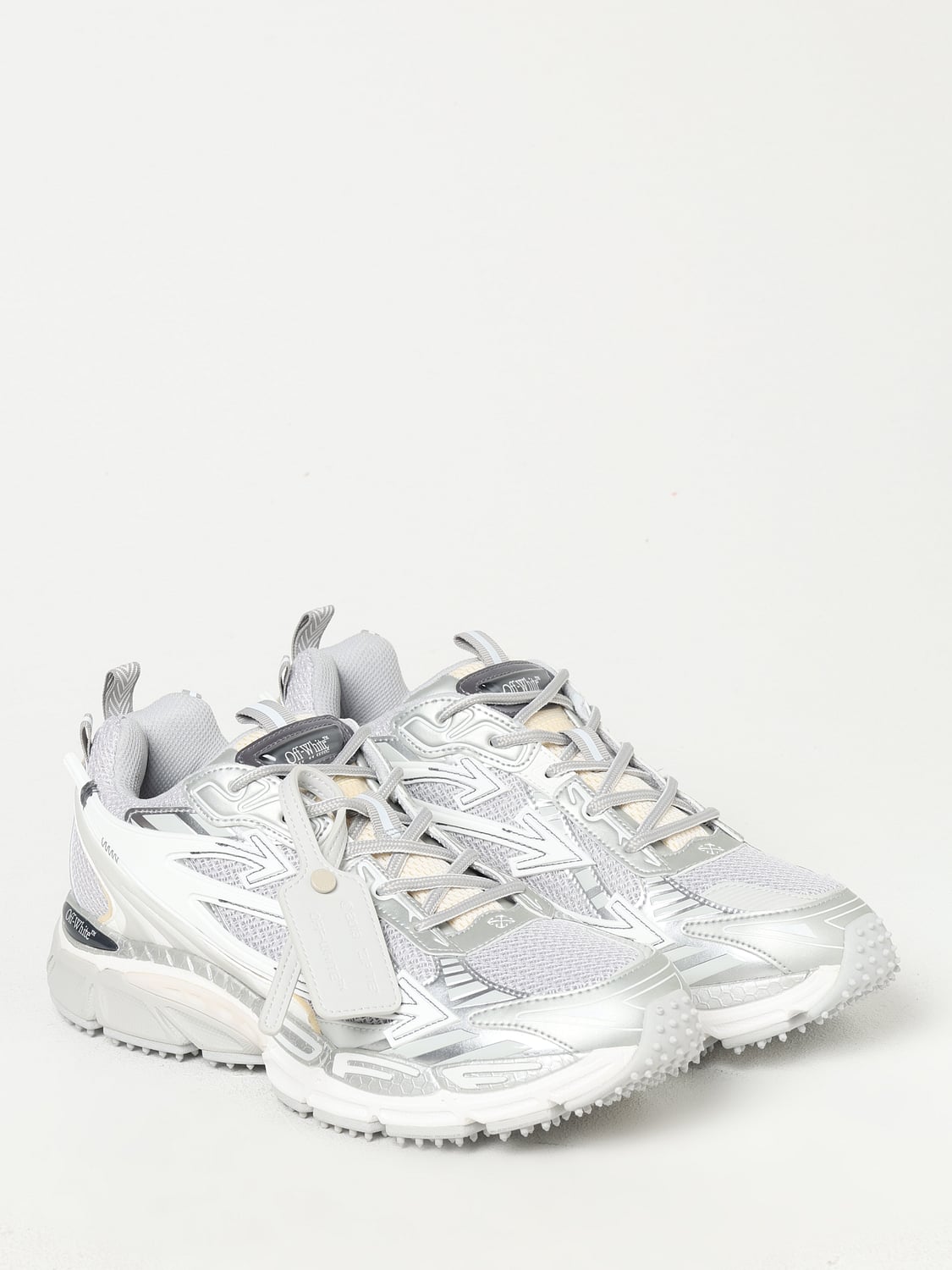OFF-WHITE Be Right Back Mesh Grigia