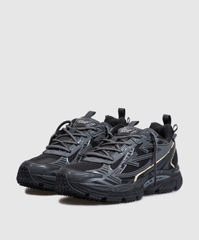 OFF-WHITE Be Right Back Mesh Tutta Nera