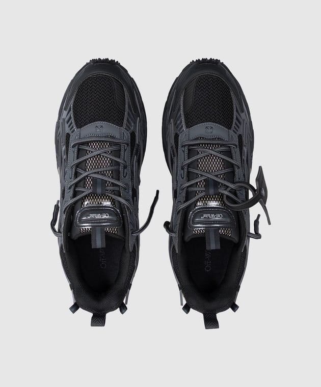OFF-WHITE Be Right Back Mesh Tutta Nera