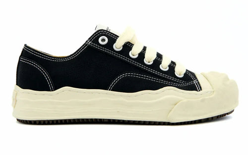 DUALSCAPE Sneakers In Pelle Nera/Panna