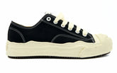 DUALSCAPE Sneakers In Pelle Nera/Panna