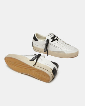 CRIME LONDON Sk8 Deluxe Bianca/Nera