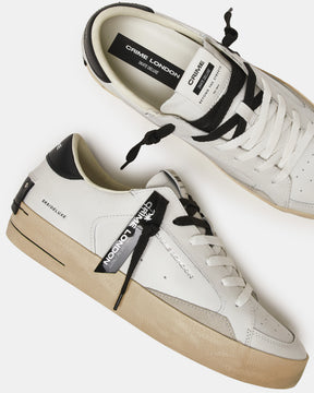 CRIME LONDON Sk8 Deluxe Bianca/Nera