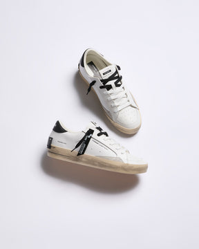 CRIME LONDON Sk8 Deluxe Bianca/Nera