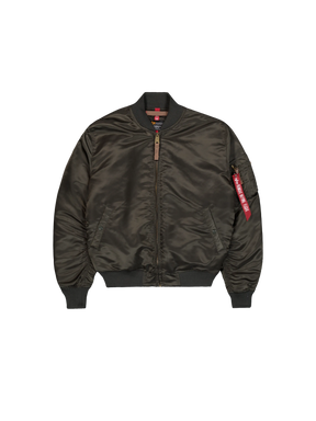 ALPHA INDUSTRIES MA-1 VF 59 Slim Bomber Jacket Senza Cappuccio Verde Militare