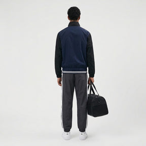 LACOSTE Tuta Completa Con Zip Senza Cappuccio Nero/Blu