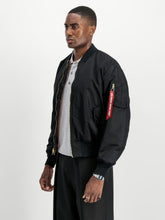 ALPHA INDUSTRIES Jacket Bomber Heritage Senza Cappuccio Reversibile Nero