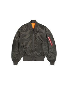 ALPHA INDUSTRIES Jacket Bomber Heritage grigio Senza Cappuccio Reversibile double face
