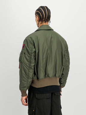 ALPHA INDUSTRIES Jacket Bomber Devils Brigade Senza Cappuccio Verde
