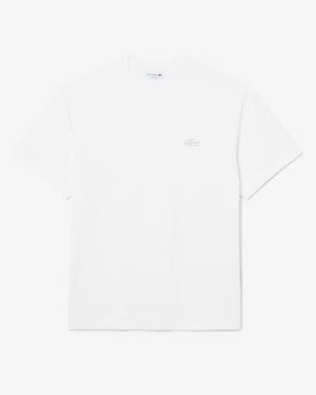 LACOSTE T-Shirt Classic Fit Bianco