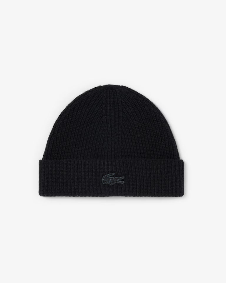 LACOSTE Berretto In Lana Nero