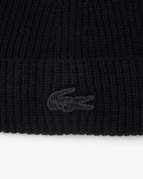 LACOSTE Berretto In Lana Nero
