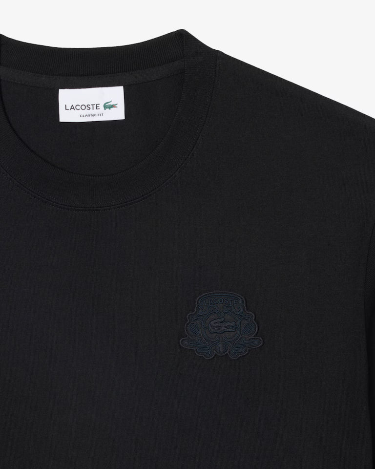 LACOSTE T-Shirt Classic Fit Nero