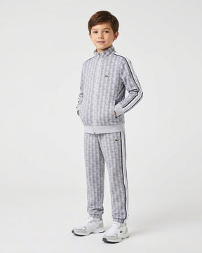 LACOSTE Tuta Completa Monogram Bambino/a Grigio