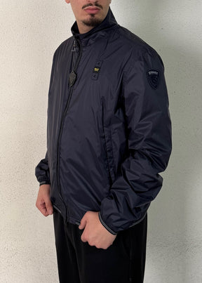 BLAUER Antivento Senza Cappuccio Blu-Nero-Beige