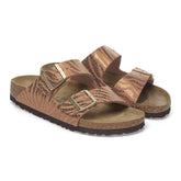 BIRKENSTOCK ARIZONA BS SYN ZEBRA PECAN
