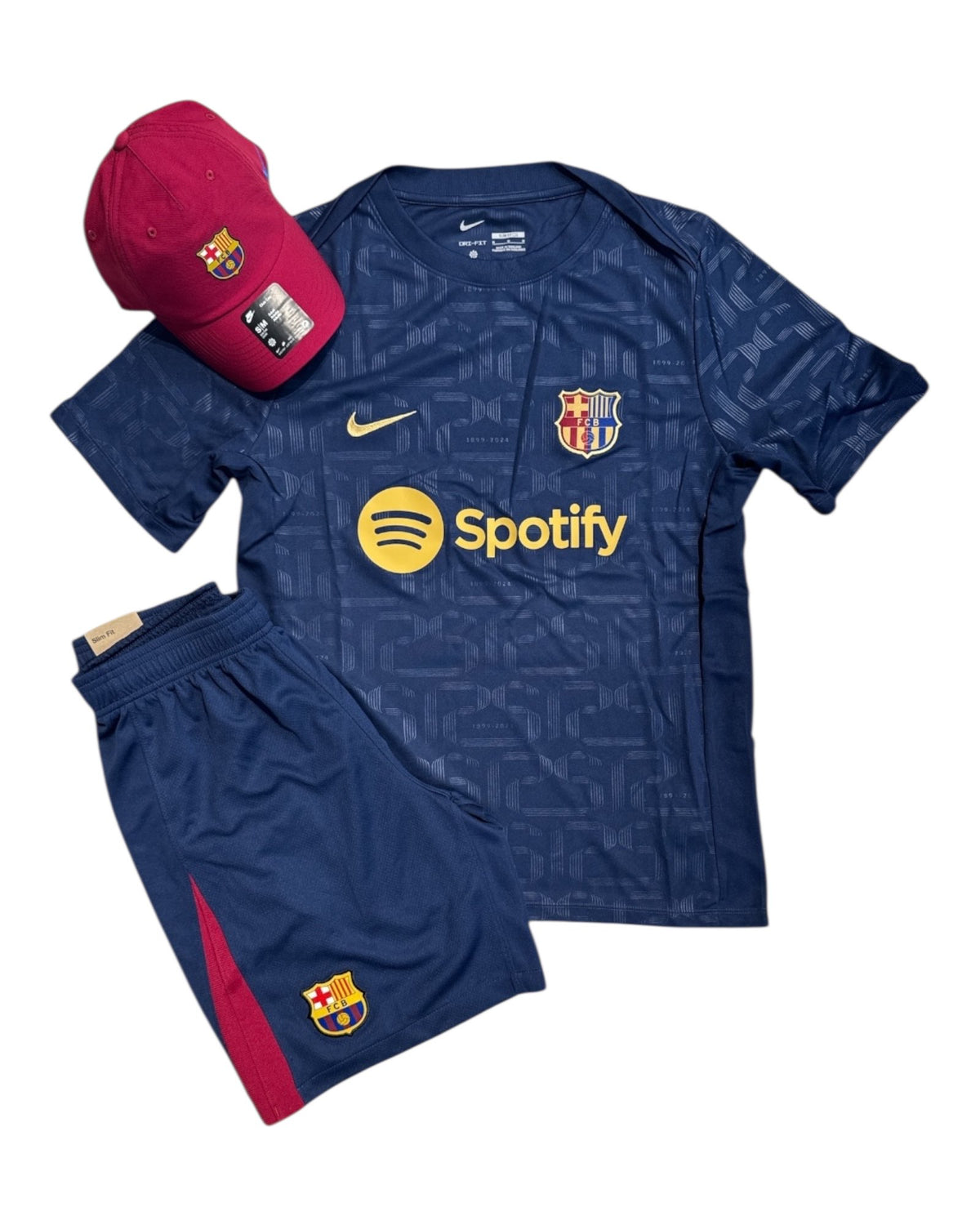 NIKE Completino X FC Barcellona Con Logo Del Club Blu
