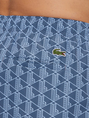 LACOSTE Costume Linea Monogram Azzurro