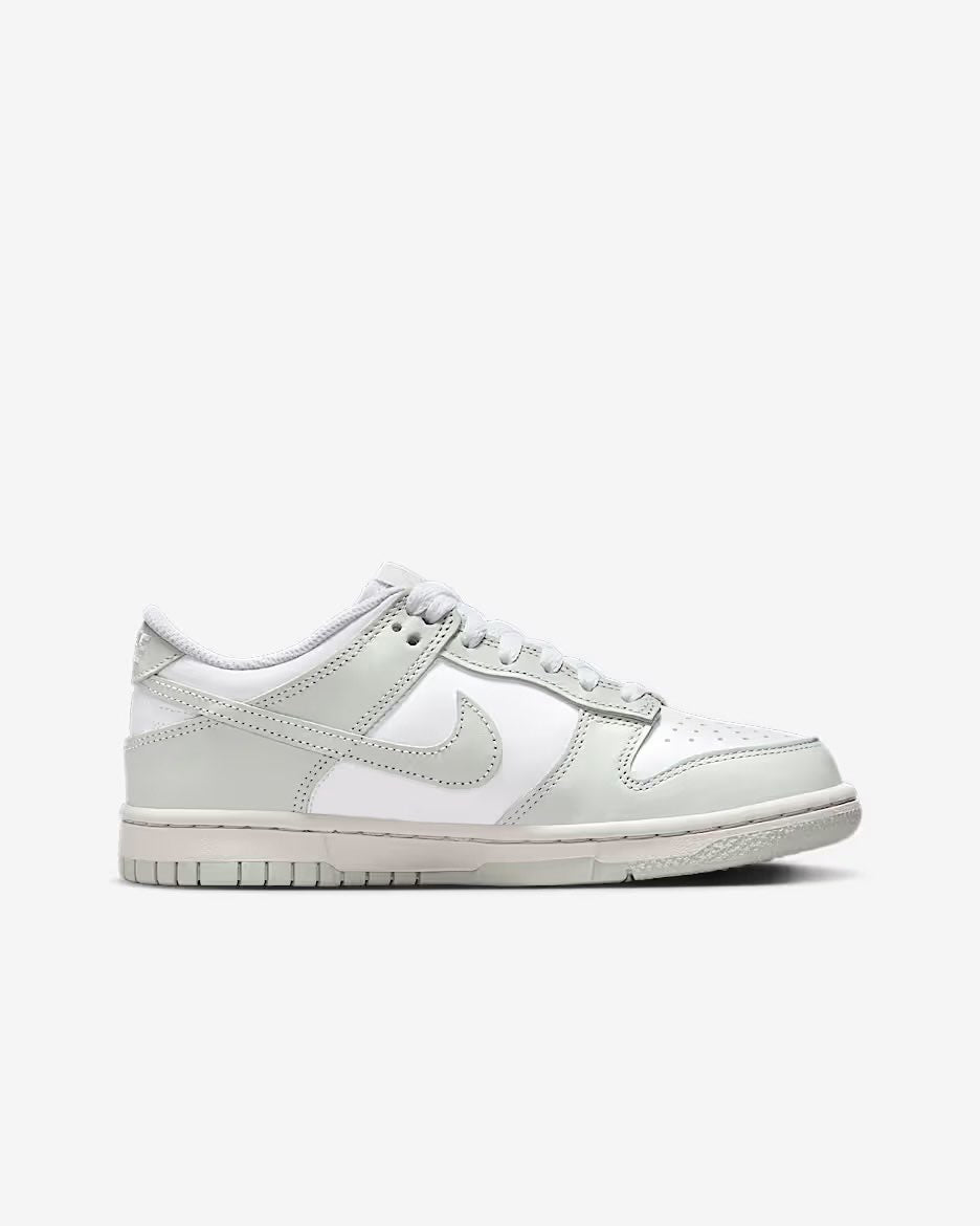 NIKE Dunk Low Scarpa In Pelle Bianc/Silver