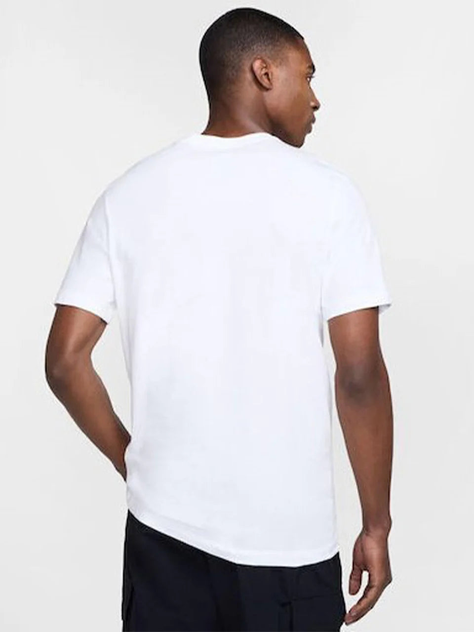 NIKE T-Shirt Logo Graffiti Bianca