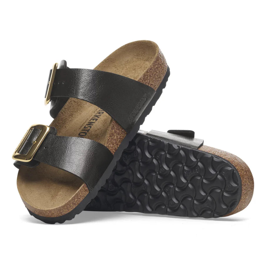 BIRKENSTOCK SYDNEY CUSHION BUCKLE GRACEFUL LICORICE