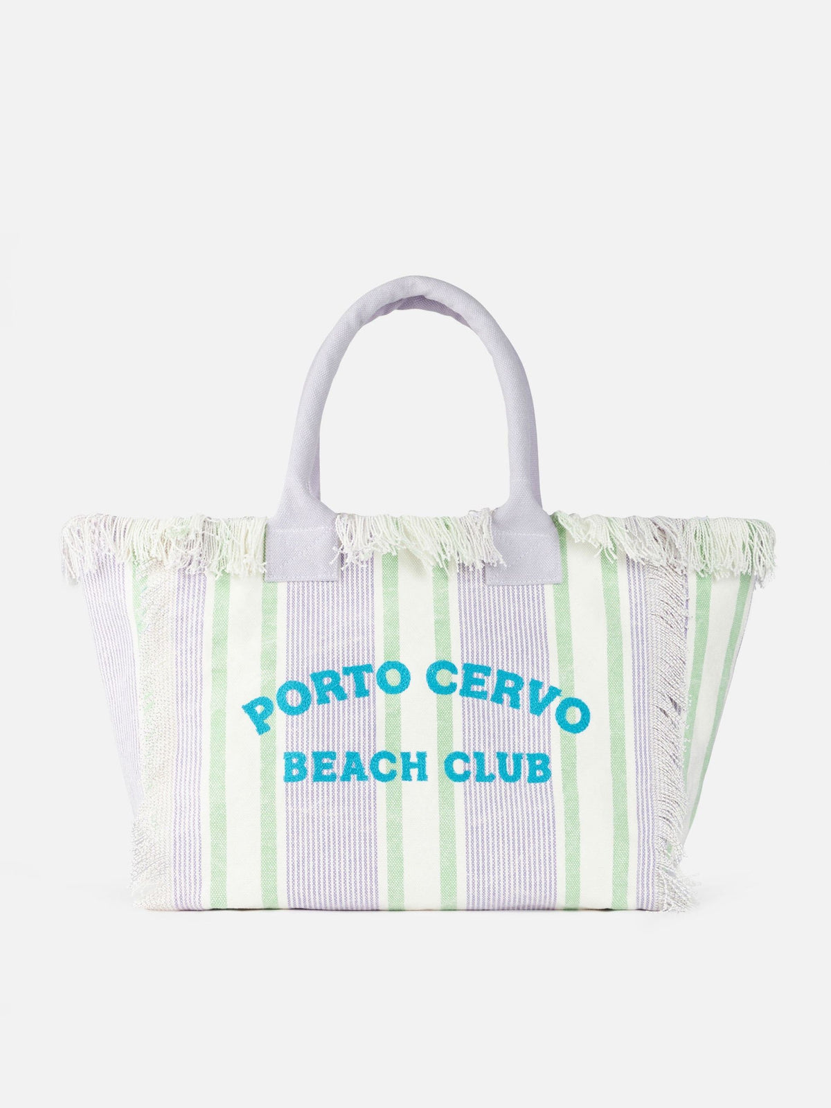 SAINT BARTH Borsa a Spalla Vanity Portocervo In Canvas Multicolor