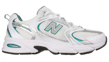 New Balance 530 Sneakers In Tela Con Dettagli Verdi Bianca