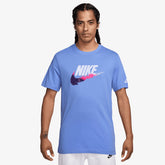 NIKE T-Shirt Logo Graffiti Bluetto