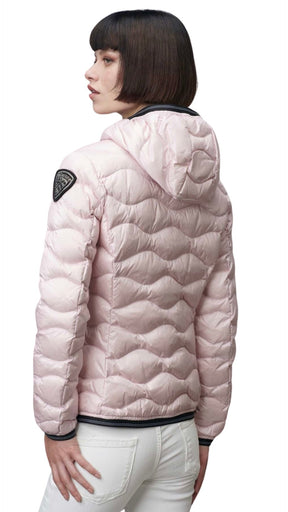 BLAUER Donna ondulato rosa logo brillantinato - Blauer