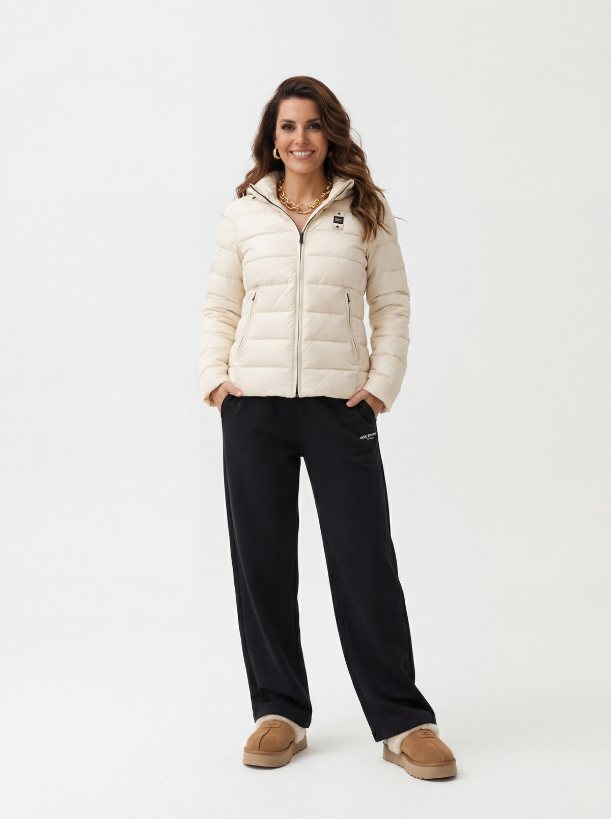 UGG W DISQUETTE + Blauer Giubbotto Donna + JJXX JXSTUDIO NERO - 01