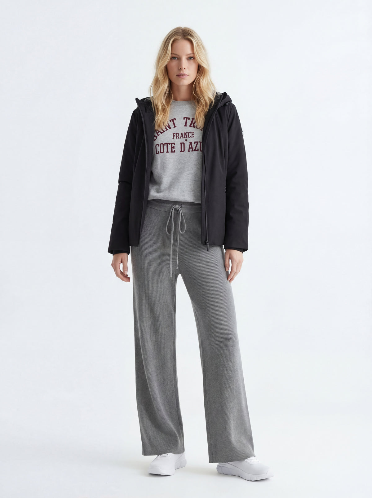 Skechers Bobs B + JJXX JXMERLE GRIGIA + Tiffosi DONNA MAXI&MATCH_ + Freddy GIUBBOTTO DONNA - 01